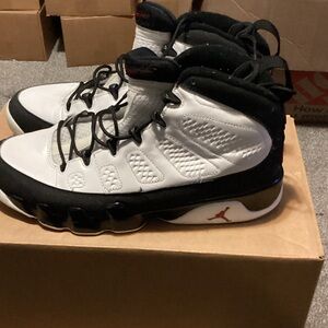 Jordan 9 retro white black red